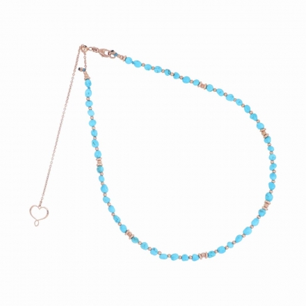 MAMAN ET SOPHIE - Collana Mia Africa Azzurro