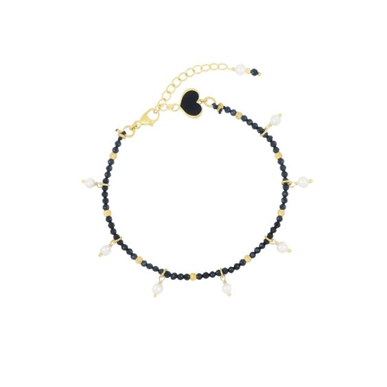 MAMAN  ET SOPHIE - Bracciale spinello e perle