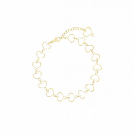 MAMAN ET SOPHIE - Bracciale catena cuori