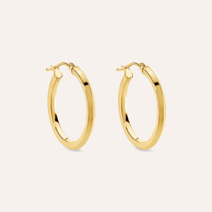 STROILI ORO - Orecchini A Cerchio Toujours Oro 9Kt Giallo