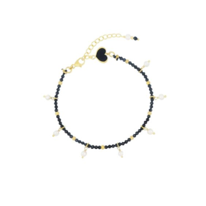 MAMAN  ET SOPHIE - Bracciale spinello e perle