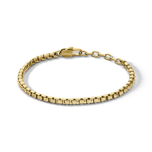 COMETE - Bracciale in acciaio con PVD giallo